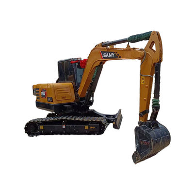Sany SY60C Digger machines de construction d'occasion avec un seau de 0,25M3 et 2016 année
