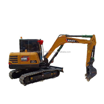 L'excavatrice Sany Sy 60c utilisée en 2016 60000 KG