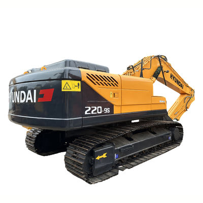 Corée Excavateur d'occasion Hyundai 220 Excavateur de type Crawler avec une capacité de seau de 0,92M3