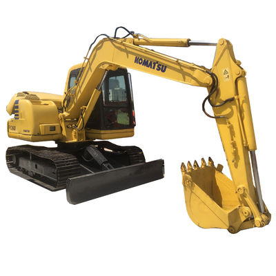 2016 Année Komatsu PC60 6Ton Mini-Excavateur Hydraulique Excavateur à ramper Excellent et bon