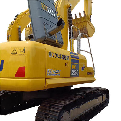 Excavatrice Komatsu PC220 de 22 tonnes avec soupape hydraulique d'origine en forte demande