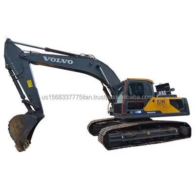 Excavateur VOLVO en bon état avec pompe hydraulique d'origine et capacité de seau de 1,2 m3