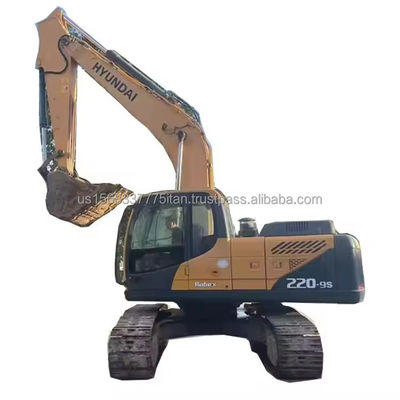 Hyundai 220 Excavateur à rouleaux Pompes hydrauliques originales 21900 kg Poids de la machine