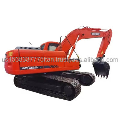 Doosan DX225 25 tonnes Excavators machines de construction utilisées avec des années d'expérience