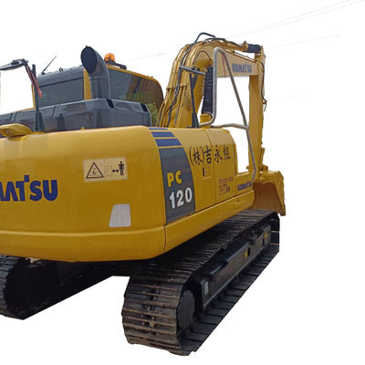 Excavateur Komatsu PC120 90% Excellent du Japon Amphibie Poids d'exploitation utilisé 13 tonnes
