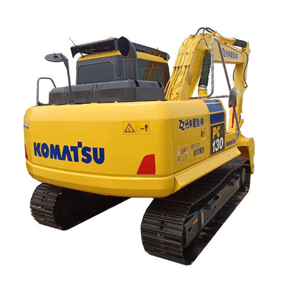 Poids de fonctionnement de 13 tonnes Excavateur Komatsu PC130 utilisé avec soupape hydraulique d'origine