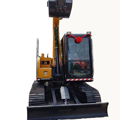 Sany SY75C Pro Excavator d'occasion avec un excellent poids de fonctionnement et une pompe hydraulique originale