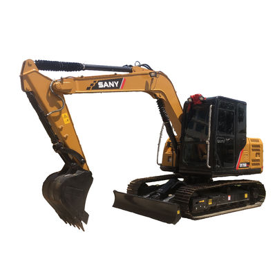 SANY SY75C Pro Excavator 7 tonnes Poids de fonctionnement Pompe hydraulique d'origine et unité utilisée