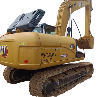 Excavateur Cat 315D2GC d'occasion avec soupape hydraulique d'origine et 0-2000 heures de travail