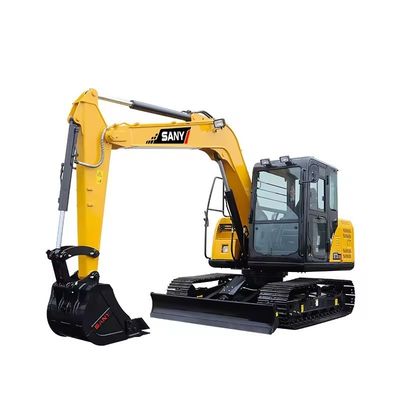 Excavateur Sany SY75C SY75CPRO utilisé avec une capacité de seau de 0,32 M3 et une puissance de 41,1 kW