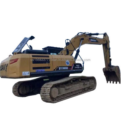 Excavateur à chenille SANY SY365H avec capacité de seau de 1,9 m3 et pompe hydraulique originale