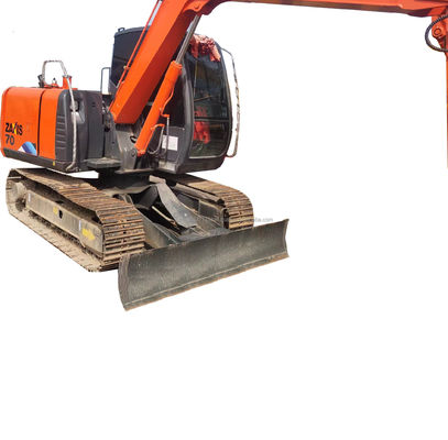 Excavateurs Hitachi ZX70 utilisés pour la machine Poids 7000 kg Poids de fonctionnement 10 tonnes