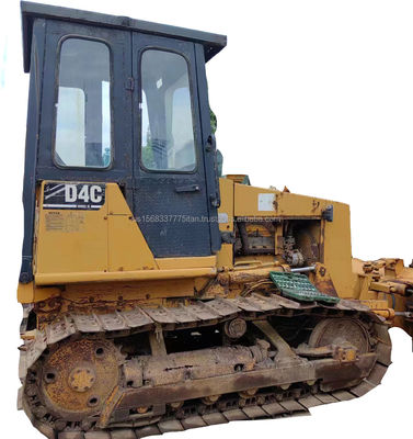 Bulldozers CAT D4C usagés pour équipement de déplacement de terre en excellent état de fonctionnement