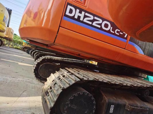 2016 Année utilisée Doosan Excavator DH220 avec 21 tonnes de poids de fonctionnement de la machine de creusement