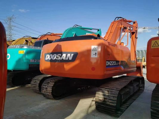 2016 Année utilisée Doosan Excavator DH220 avec 21 tonnes de poids de fonctionnement de la machine de creusement