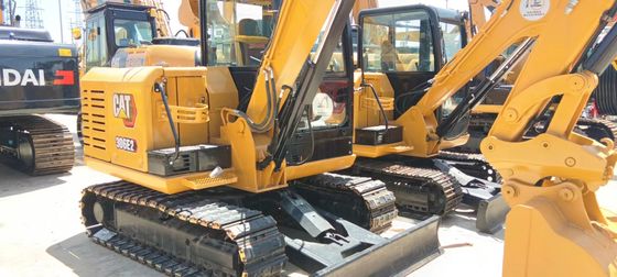 Excavatrice CAT 306 d'origine utilisée avec cylindre hydraulique original en bon état