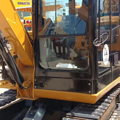 Excavatrice CAT 306 d'origine utilisée avec cylindre hydraulique original en bon état