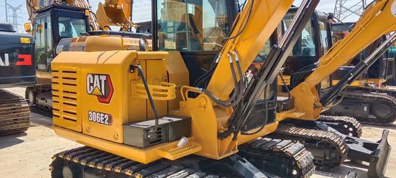 Excavatrice CAT 306 d'origine utilisée avec cylindre hydraulique original en bon état