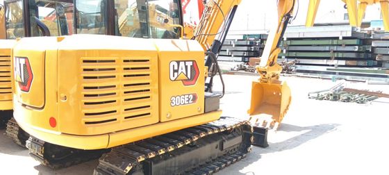 Excavatrice CAT 306 d'origine utilisée avec cylindre hydraulique original en bon état