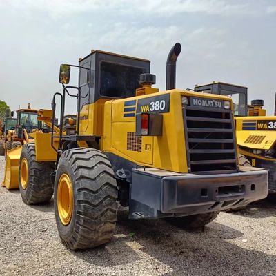 Chargeur KOMATSU WA380 original japonais avec soupape hydraulique originale