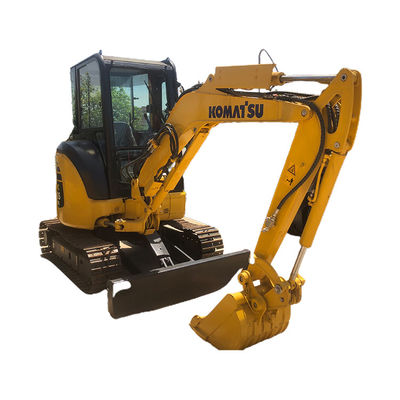 Faible temps de travail Excavateur PC35 Komatsu d'occasion avec cylindre hydraulique d'origine