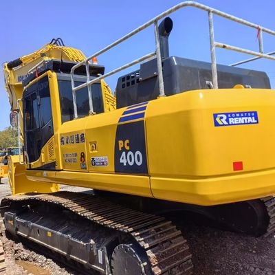 Excavatrice utilisée de 40 tonnes Komatsu PC400-8 avec cylindre hydraulique original à Shanghai