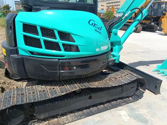 0.21M3 Capacité du seau Excavateur à rampe utilisée Kobelco SK55SR/Vallée hydraulique originale