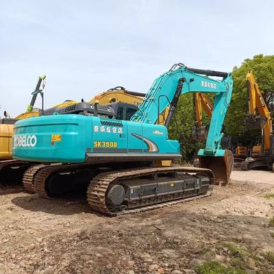 Kobelco SK350-8 SK350D Excavator Digger en 2016 avec un poids de fonctionnement de 35 tonnes