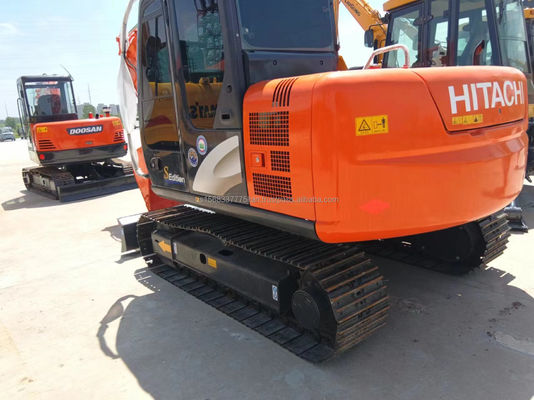 Excavateur Hitachi ZX70 d'occasion avec soupape hydraulique d'origine et 0-2000 heures de travail