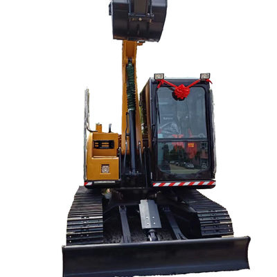 SANY SY75C excavateur d'occasion pompe hydraulique presque originale machine à déplacer rapidement