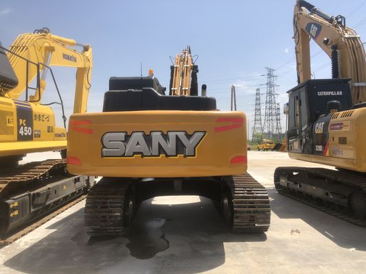 90% Sany SY215C de 21 tonnes avec pompe hydraulique d'origine et capacité de seau de 1,1 m3