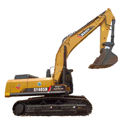48.5 tonnes utilisées Sany SY485H Excavators meilleures performances meilleures conditions garanties