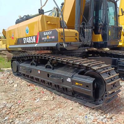 48 tonnes SANY SY485H Excavateur d'occasion avec pompe hydraulique d'origine et consommation