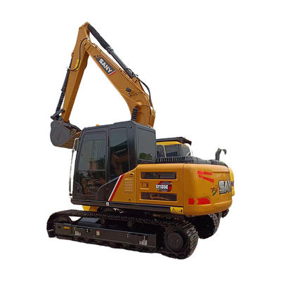 Sany SY135C Pro Excavateur à rouleaux d'occasion avec cylindre hydraulique original