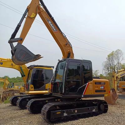 Sany SY135C Pro Excavateur à rouleaux d'occasion avec cylindre hydraulique original