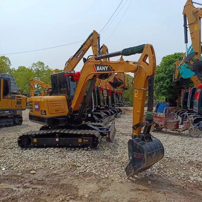 Excavateur Sany SY60C avec d'excellentes performances et 0-2000 heures de travail