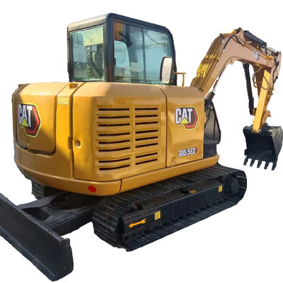 2016 Caterpillar 305,5 utilisé Excavator 5,5 tonnes Poids de fonctionnement pour les travaux de construction