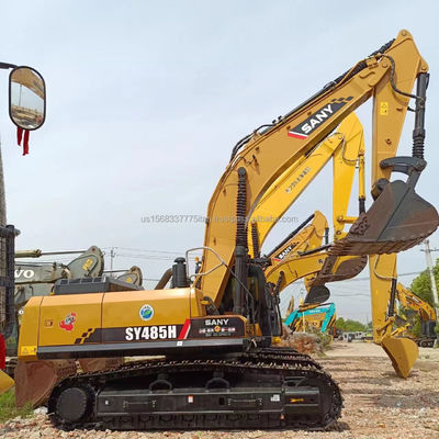Sany SY485H Excavator en bon état avec soupape hydraulique d'origine