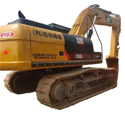 Poids de fonctionnement de 30 tonnes Excavatrice CAT 336D utilisée avec pompe hydraulique d'origine du Japon