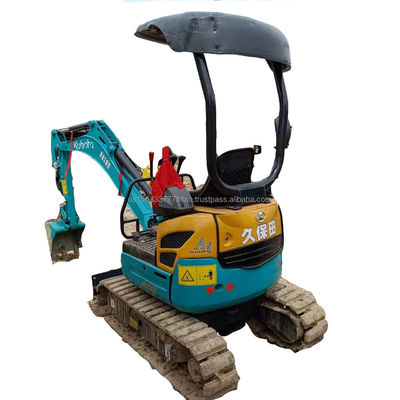 Magasins de matériaux de construction Excavateur KUBOTA KXU17 utilisé avec ses caractéristiques et ses composants principaux