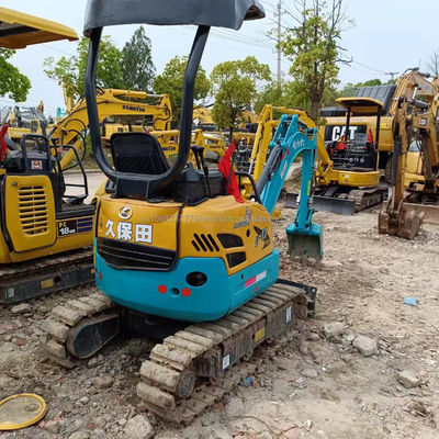 Magasins de matériaux de construction Excavateur KUBOTA KXU17 utilisé avec ses caractéristiques et ses composants principaux