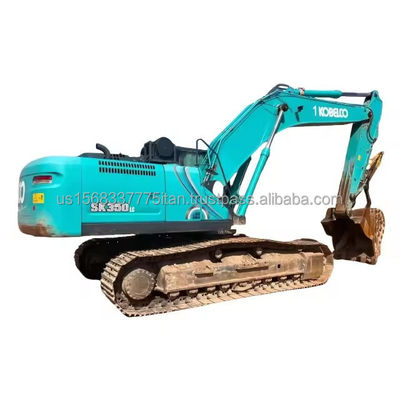 Ventilateur hydraulique d'origine de seconde main 35 tonnes Kobelco SK350 Excavator avec de bonnes performances