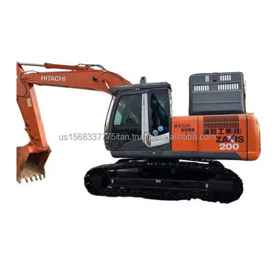 Hitachi ZX200 Excavator Hyperkinesis et capacité de 20 tonnes pour les magasins de matériaux de construction