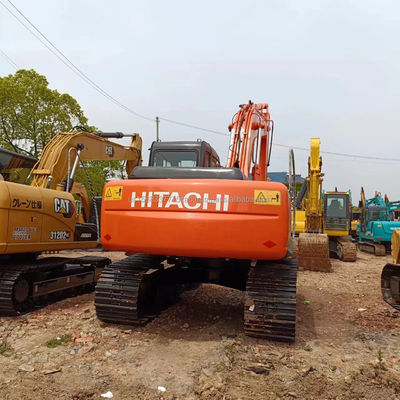 Une grande excavatrice Hitachi ZX200 de 20 tonnes fabriquée au Japon pour les magasins de matériaux de construction
