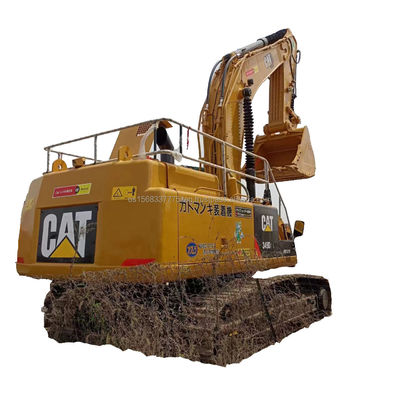 49TON Construction utilisée Caterpillar 349 CAT349 Excavatrice avec cylindre hydraulique d'origine