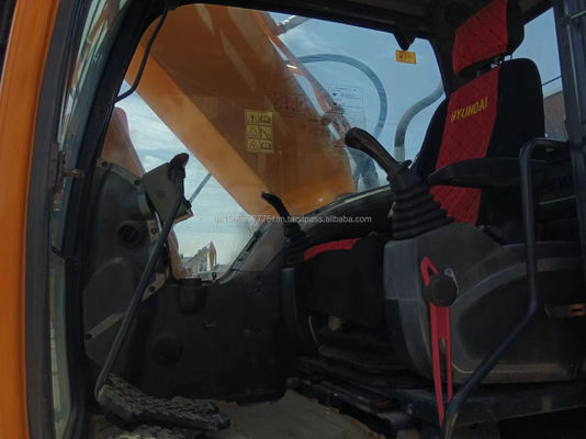 22 tonnes d'excavatrice utilisée Hyundai 220 du modèle Crawler de Corée Moteur Hyundai Année 2016