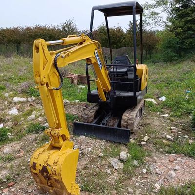 Excavateur Komatsu avec pompe hydraulique d'origine et capacité de seau de 0,2 M3 au Japon