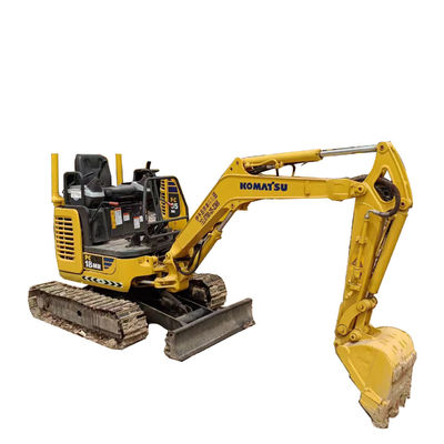 Excavateur mini-excavateur PC18 de 1,8 tonne utilisé avec 0-2000 heures de travail
