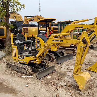 Excavateur mini-excavateur PC18 de 1,8 tonne utilisé avec 0-2000 heures de travail