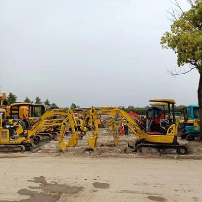 Excavateur mini-excavateur PC18 de 1,8 tonne utilisé avec 0-2000 heures de travail